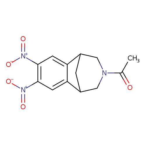 1-(7,8-Dinitro-1,2,4,5-Tetrahydro-3H-1,5-Methanobenzo[D]Azepin-3-Yl)Ethan-1-One