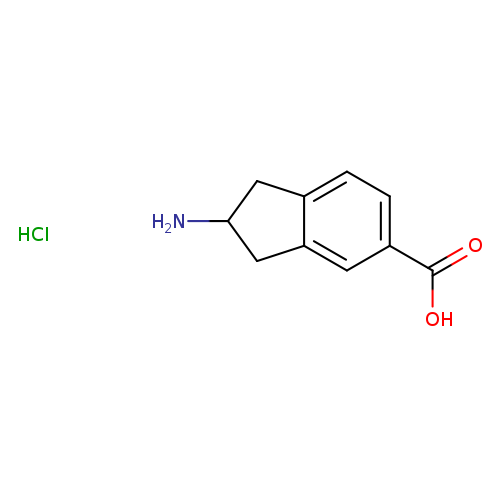 2-amino-2,3-dihydro-1H-indene-5-carboxylic acid hydrochloride