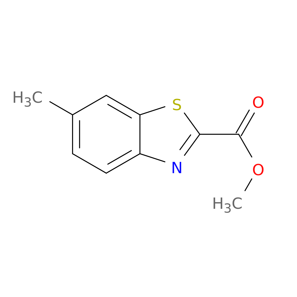 METHYL 6-METHYL-1,3-BENZOTHIAZOLE-2-CARBOXYLATE