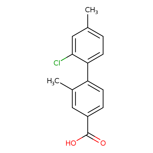 4-(2-Chloro-4-methylphenyl)-3-methylbenzoic acid