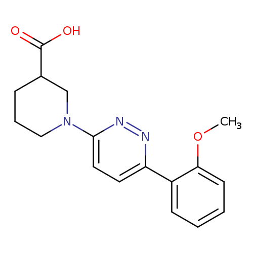 1-[6-(2-methoxyphenyl)pyridazin-3-yl]piperidine-3-carboxylic acid