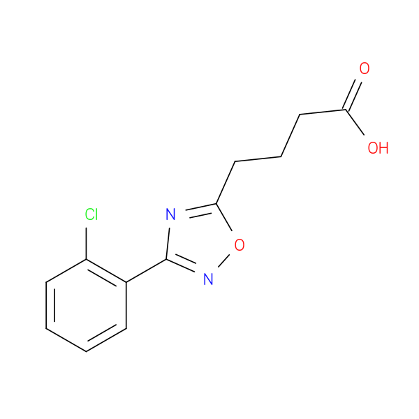 4-[3-(2-Chlorophenyl)-1,2,4-oxadiazol-5-yl]butanoic acid