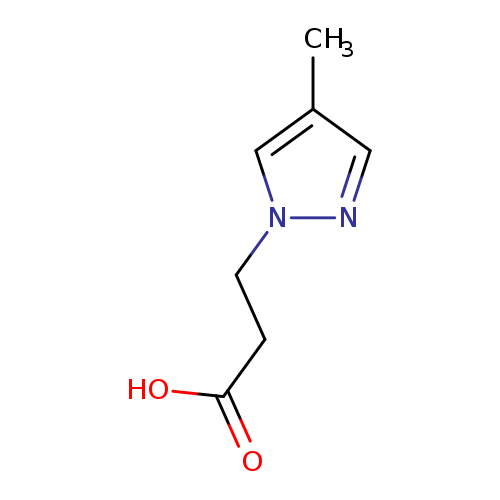 3-(4-Methyl-1h-pyrazol-1-yl)propanoic acid