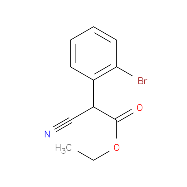 ethyl 2-(2-bromophenyl)-2-cyanoacetate