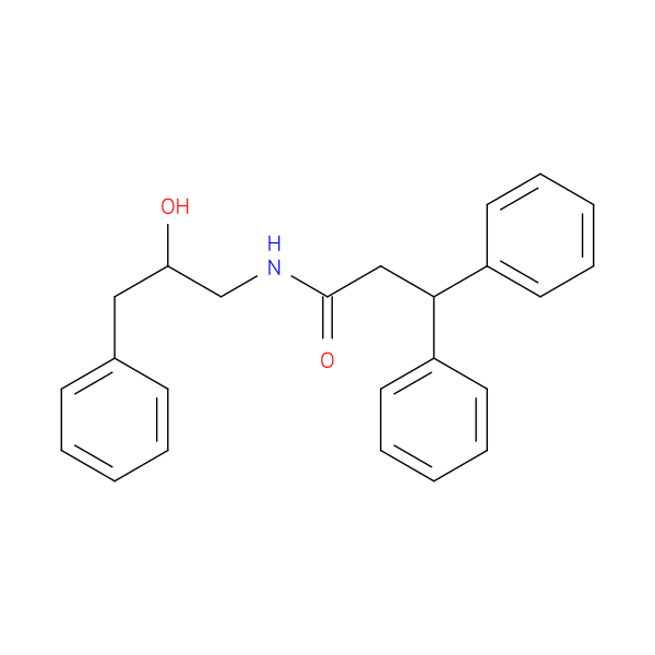 N-(2-hydroxy-3-phenylpropyl)-3,3-diphenylpropanamide