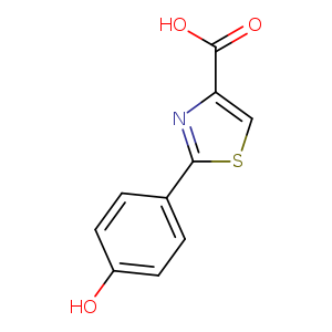 2-(4-Hydroxyphenyl)-1,3-thiazole-4-carboxylic acid