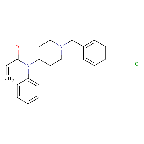 N-phenyl-N-[1-(phenylmethyl)-4-piperidinyl]-2-propenamidemonohydrochloride