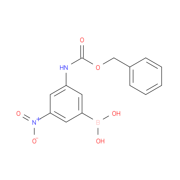 (3-(((Benzyloxy)Carbonyl)Amino)-5-Nitrophenyl)Boronic Acid