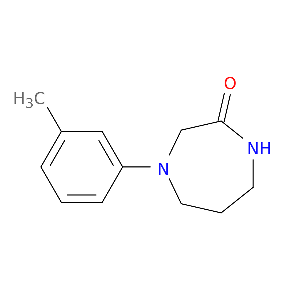4-(3-methylphenyl)-1,4-diazepan-2-one