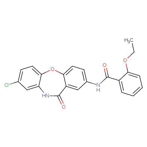 N-{6-chloro-10-oxo-2-oxa-9-azatricyclo[9.4.0.0^{3,8}]pentadeca-1(11),3(8),4,6,12,14-hexaen-13-yl}-2-ethoxybenzamide
