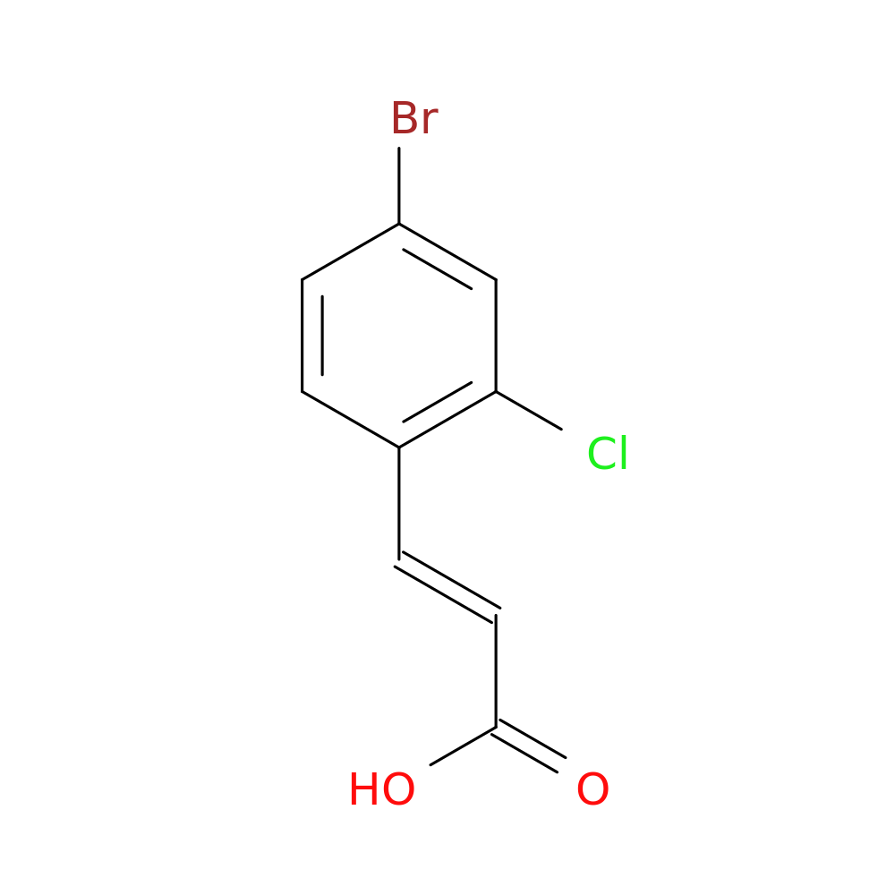 3-(4-Bromo-2-chlorophenyl)acrylic acid