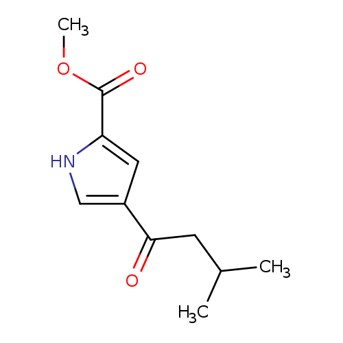 Methyl 4-(3-methylbutanoyl)-1h-pyrrole-2-carboxylate