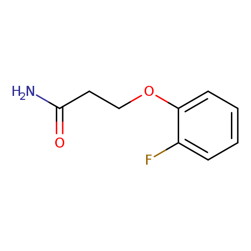 3-(2-Fluorophenoxy)propanamide