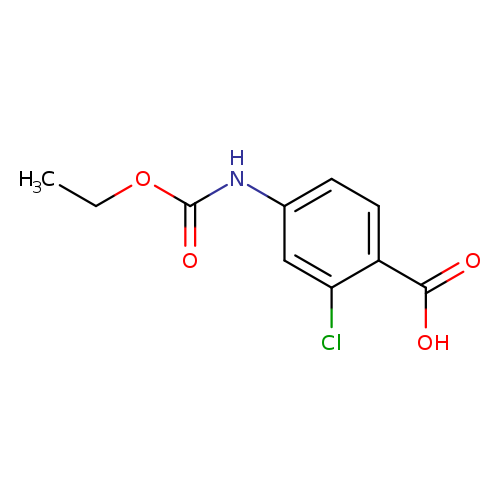 2-chloro-4-[(ethoxycarbonyl)amino]benzoic acid