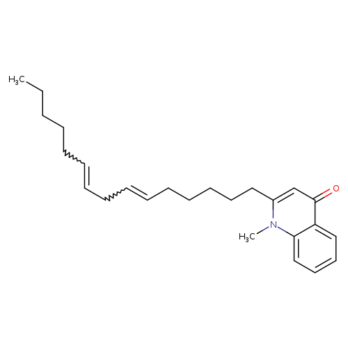 1-Methyl-2-((6Z,9Z)-pentadeca-6,9-dien-1-yl)quinolin-4(1H)-one