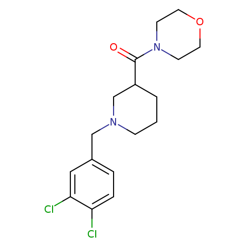 4-{1-[(3,4-dichlorophenyl)methyl]piperidine-3-carbonyl}morpholine