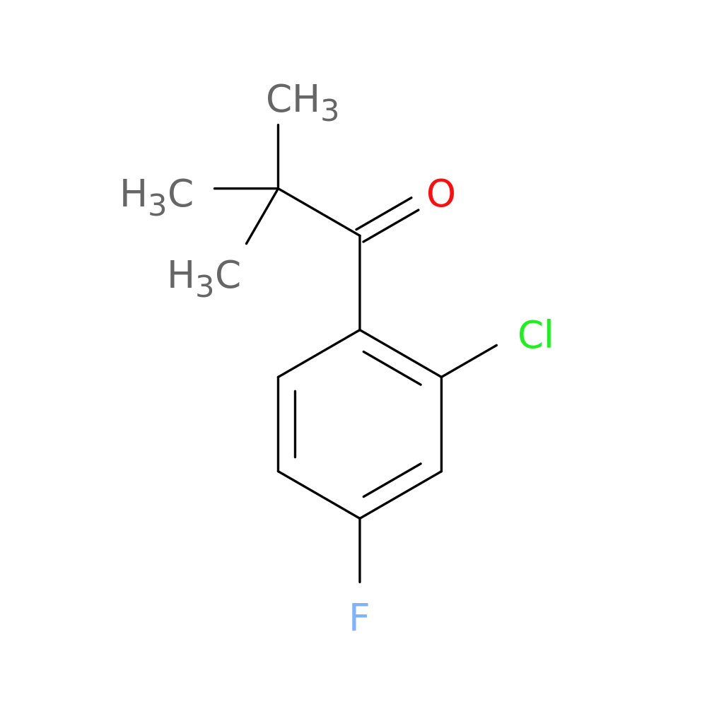 2'-chloro-2,2-dimethyl-4'-fluoropropiophenone