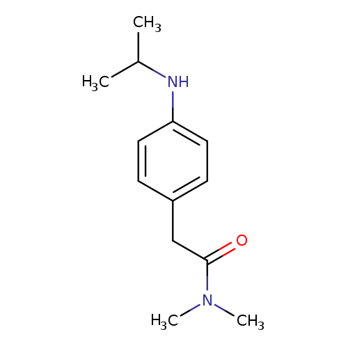 N,N-dimethyl-2-{4-[(propan-2-yl)amino]phenyl}acetamide