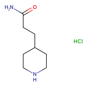 3-(4-piperidinyl)propanamide hydrochloride