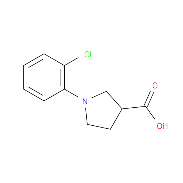1-(2-chlorophenyl)pyrrolidine-3-carboxylic acid