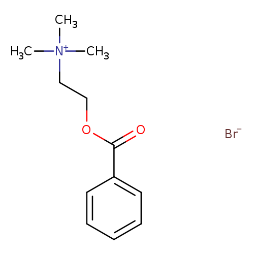 Ethanaminium, 2-(benzoyloxy)-N,N,N-trimethyl-, bromide (1:1)
