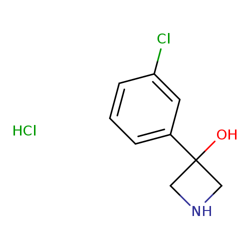 3-(3-chlorophenyl)azetidin-3-olhydrochloride