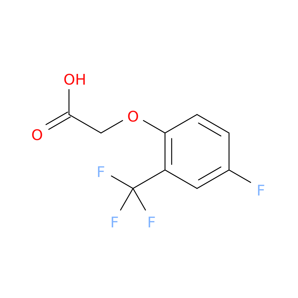 2-[4-Fluoro-2-(trifluoromethyl)phenoxy]acetic acid