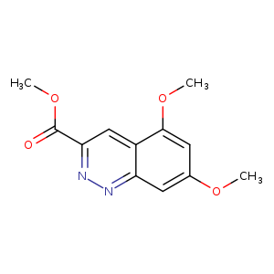 methyl 5,7-dimethoxycinnoline-3-carboxylate