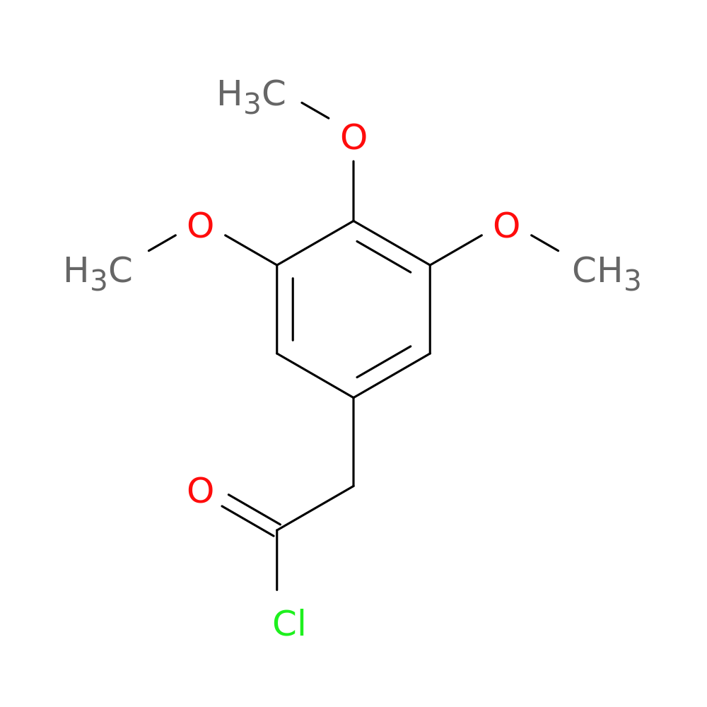 2-(3,4,5-trimethoxyphenyl)acetyl chloride