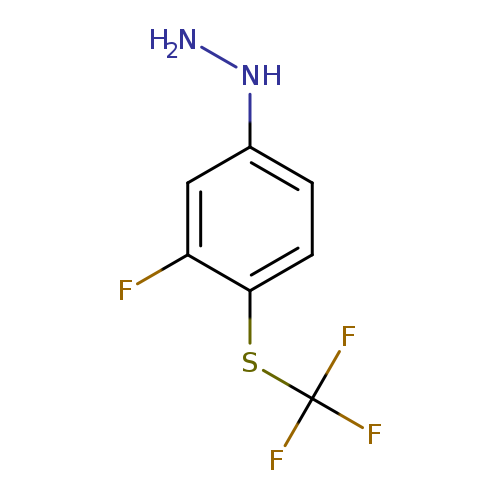 1-(3-Fluoro-4-(trifluoromethylthio)phenyl)hydrazine