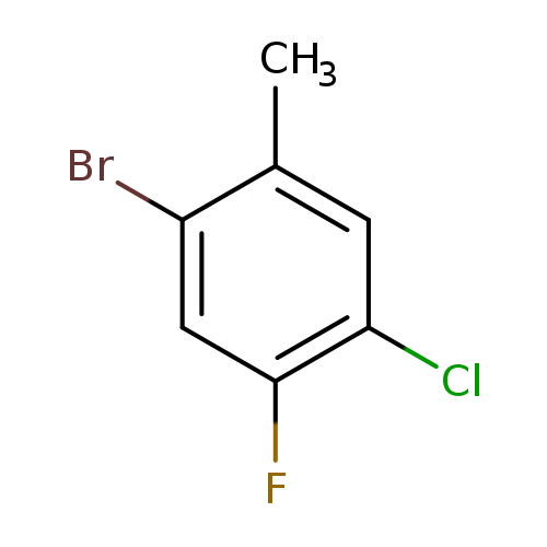 1-Bromo-4-chloro-5-fluoro-2-methylbenzene