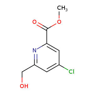 Methyl 4-chloro-6-(hydroxymethyl)picolinate