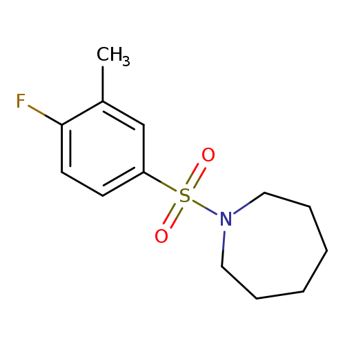 1-(4-Fluoro-3-methyl-benzenesulfonyl)-azepane
