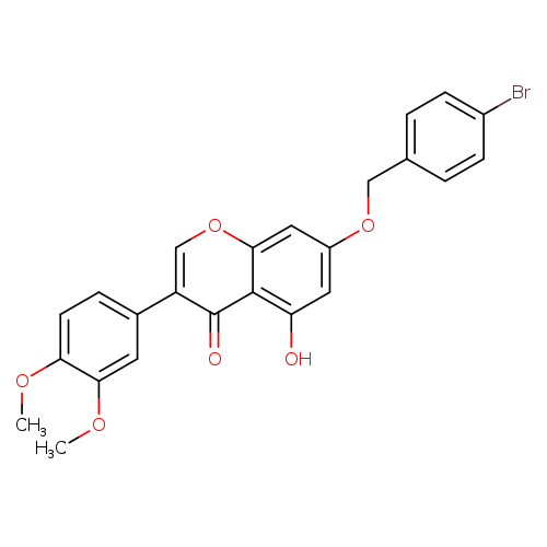7-[(4-bromophenyl)methoxy]-3-(3,4-dimethoxyphenyl)-5-hydroxy-4H-chromen-4-one