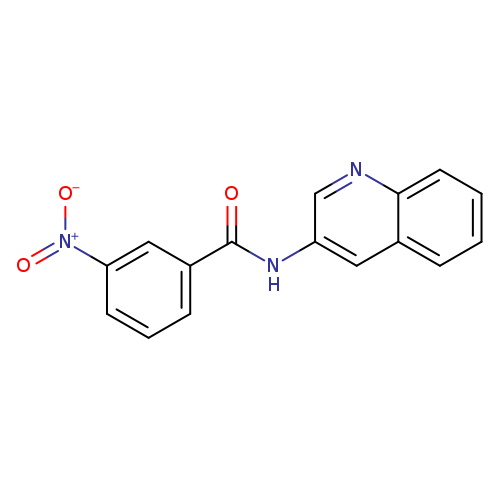 3-Nitro-n-quinolin-3-ylbenzamide