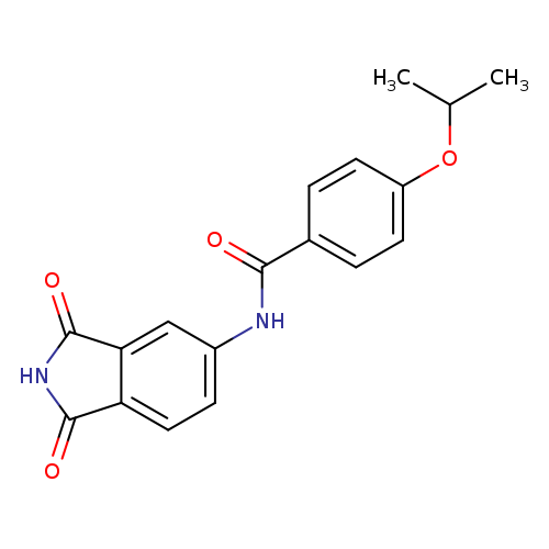 N-(1,3-dioxo-2,3-dihydro-1H-isoindol-5-yl)-4-(propan-2-yloxy)benzamide
