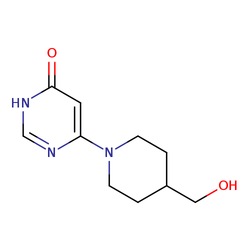 6-[4-(hydroxymethyl)piperidin-1-yl]-3,4-dihydropyrimidin-4-one