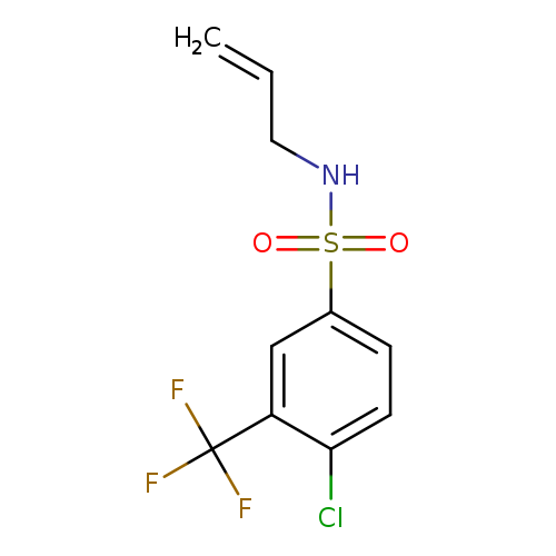 4-chloro-N-(prop-2-en-1-yl)-3-(trifluoromethyl)benzene-1-sulfonamide