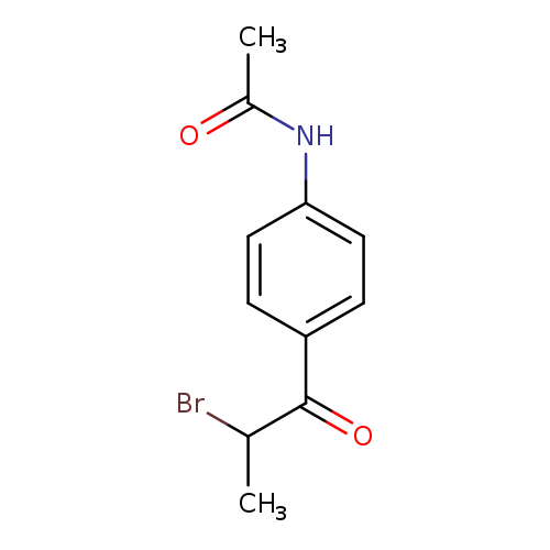 N-[4-(2-bromopropanoyl)phenyl]acetamide