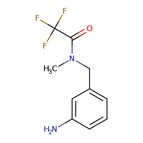 N-[(3-aminophenyl)methyl]-2,2,2-trifluoro-N-methylacetamide