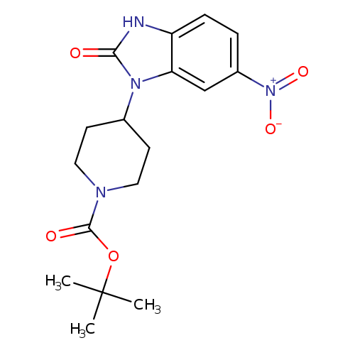 tert-Butyl 4-(6-nitro-2-oxo-2,3-dihydro-1H-benzo[d]imidazol-1-yl)piperidine-1-carboxylate