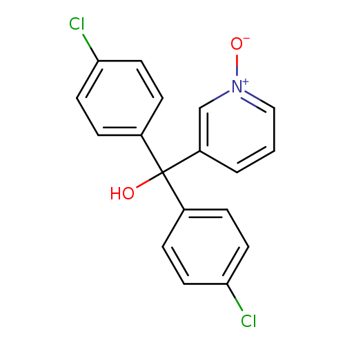 Bis-(4-chlorophenyl)-(1-oxypyridin-3-yl) methanol