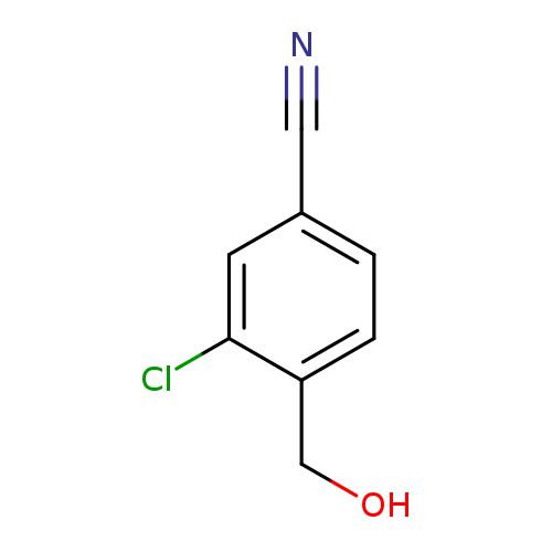 Benzonitrile, 3-chloro-4-(hydroxymethyl)-