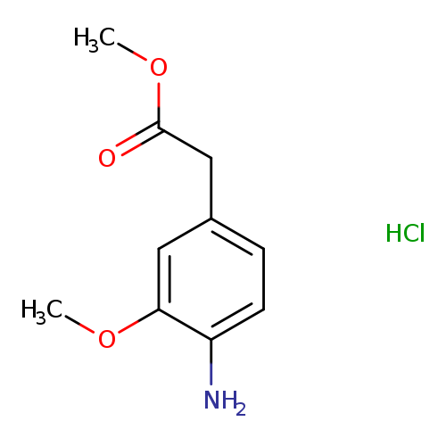 methyl2-(4-amino-3-methoxyphenyl)acetatehydrochloride