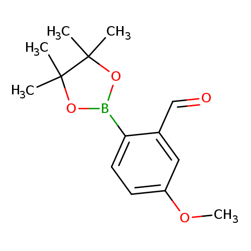 5-Methoxy-2-(4,4,5,5-tetramethyl-1,3,2-dioxaborolan-2-yl);benzaldehyde