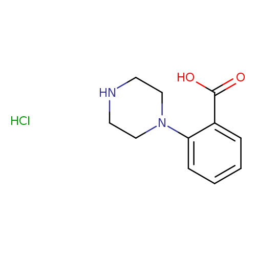2-(Piperazin-1-yl)benzoic acid hydrochloride