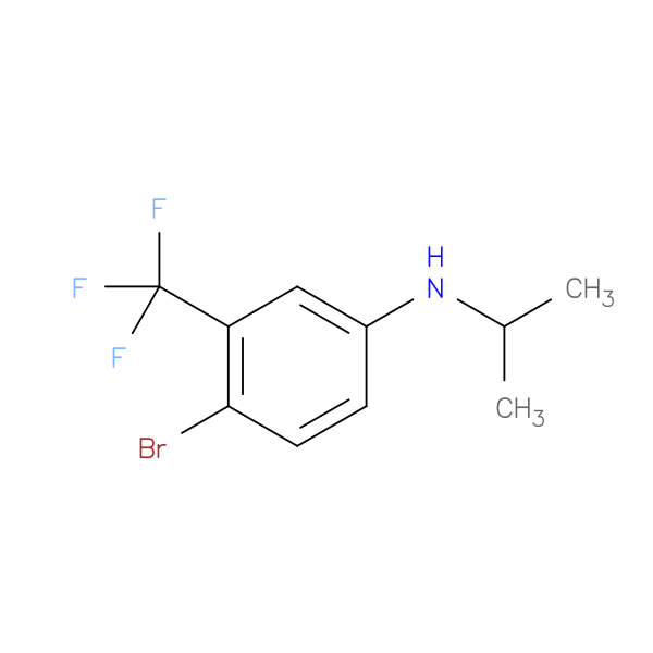 4-Bromo-N-isopropyl-3-(trifluoromethyl)aniline