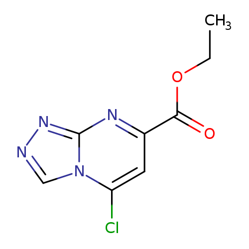 1,2,4-Triazolo[4,3-a]pyrimidine-7-carboxylic acid, 5-chloro-, ethyl ester