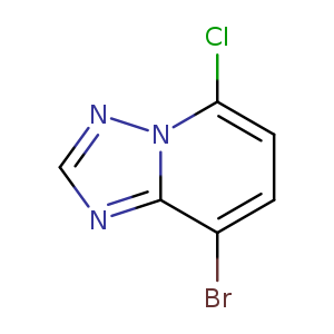 8-bromo-5-chloro-[1,2,4]triazolo[1,5-a]pyridine