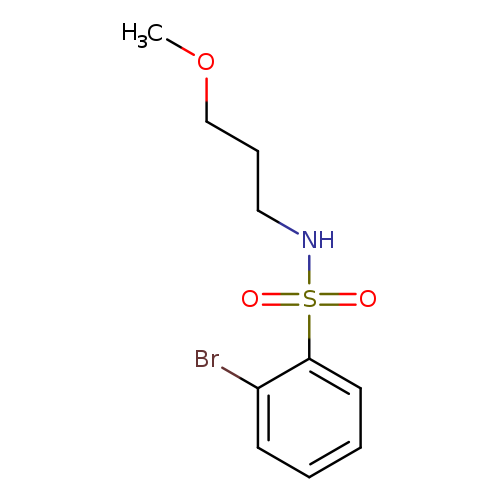 2-Bromo-N-(3-methoxypropyl)benzenesulfonamide